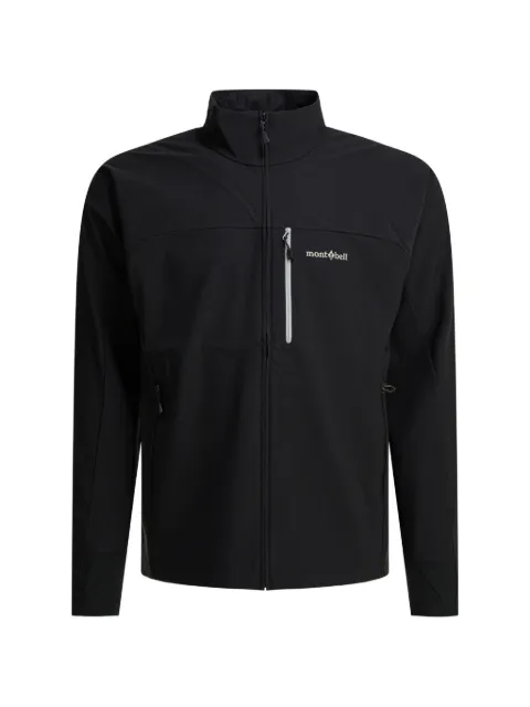 Montbell Crag logo-print zip-up jacket