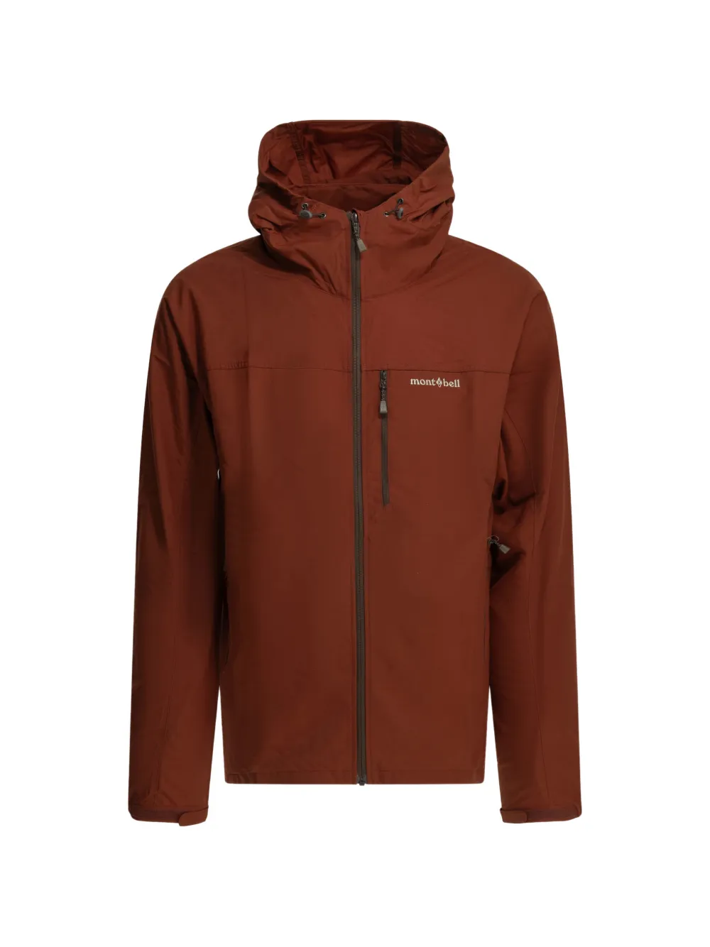 Montbell O.D. hooded zip-up jacket - Braun