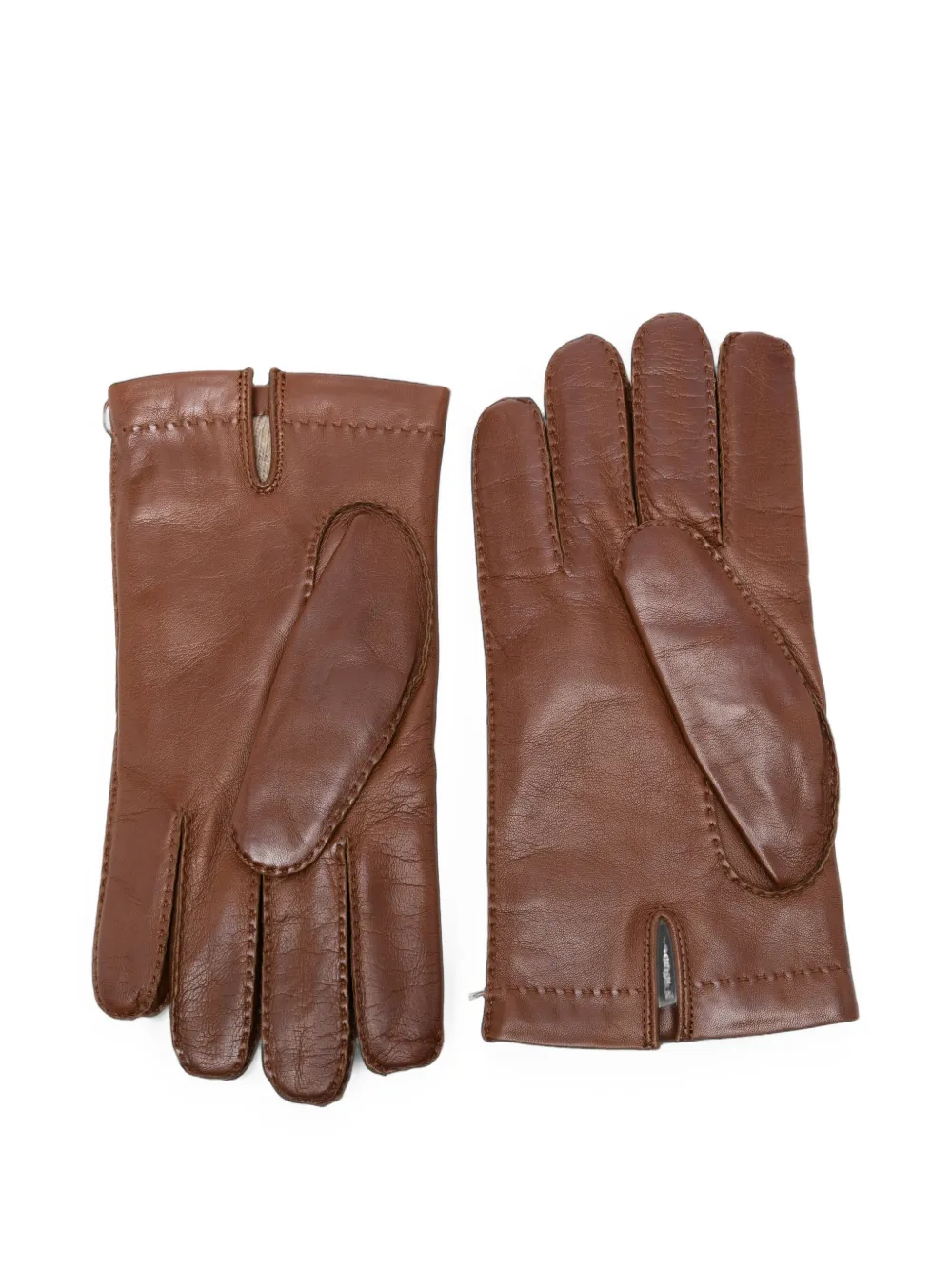 Eleventy Leren handschoenen Bruin