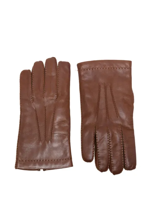 Eleventy guantes con costuras