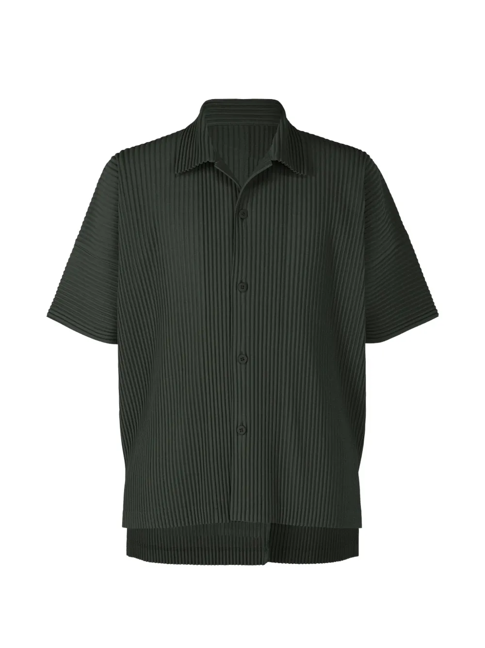 Homme Plissé Issey Miyake Camicia plissettata - Verde