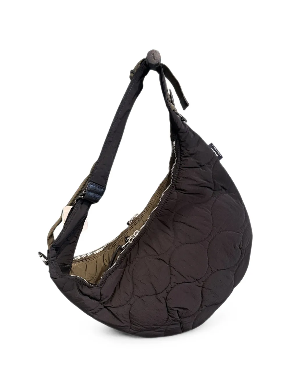Comme des Garçons Homme Gewatteerde tas Groen
