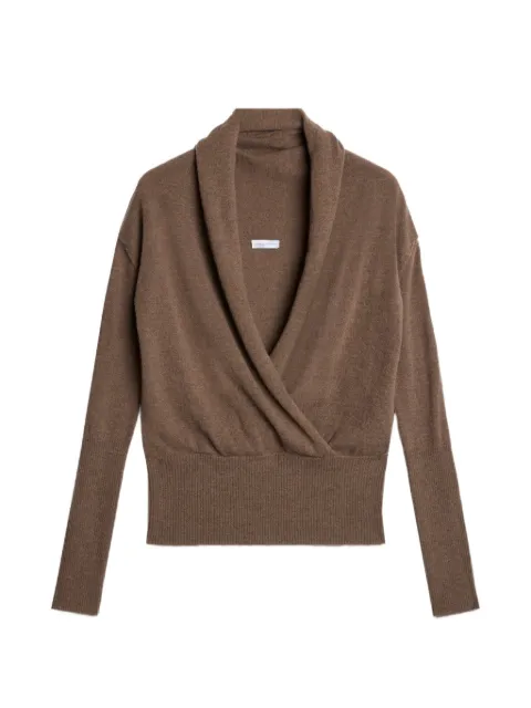 7 For All Mankind wrap V-neck sweater