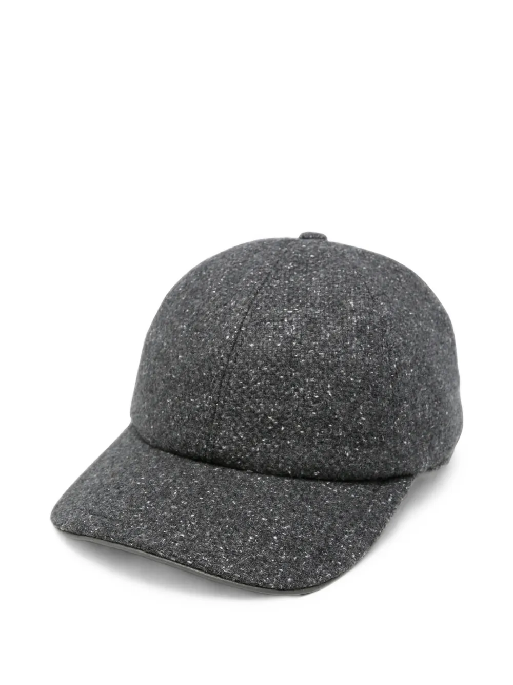Eleventy Flecked Cap In Gray