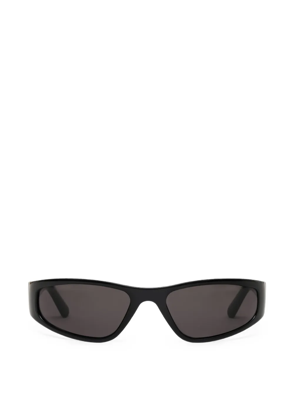 Bru Eyewear Strada Rectangle-frame Sunglasses In Black