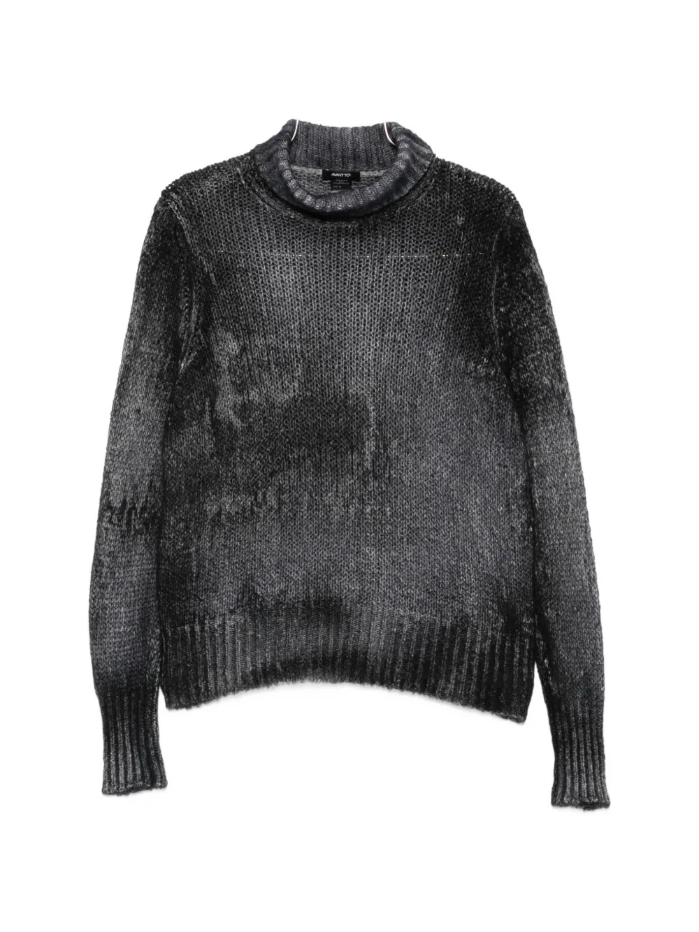 Avant Toi chunky-knit roll-neck sweater - Grigio