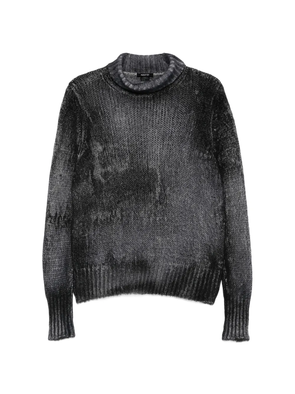 Avant Toi chunky-knit roll-neck sweater