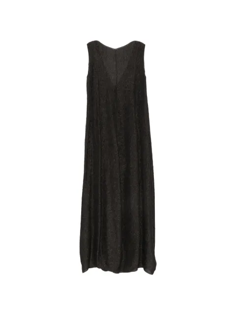 Cortana Vestido longo Anhelo texturizado