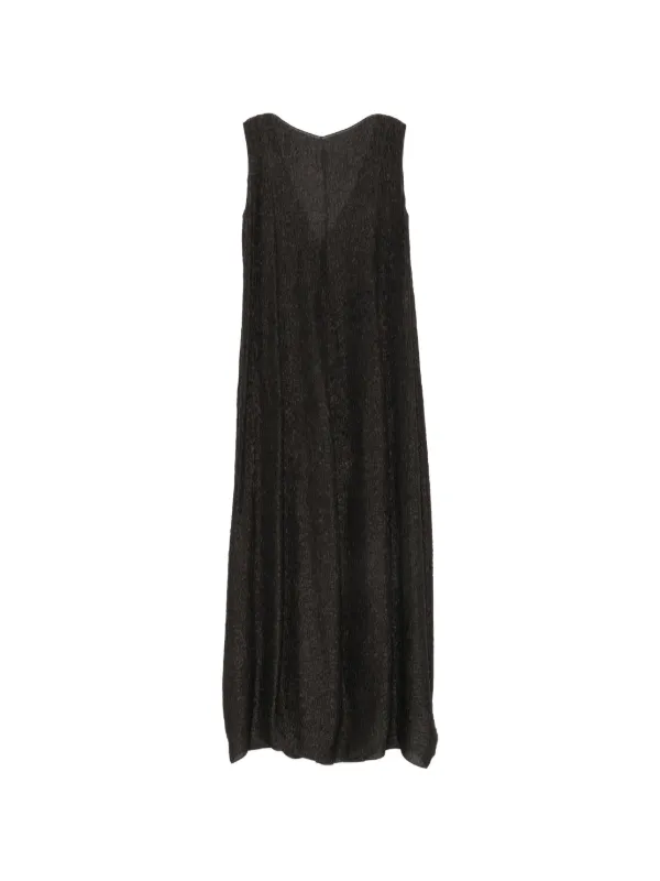 Cortana Anhelo Textured Maxi Dress in Brown