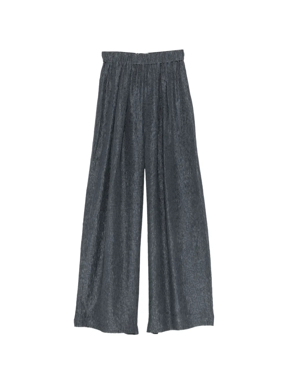 Cortana Anhelo crinkled-finish trousers