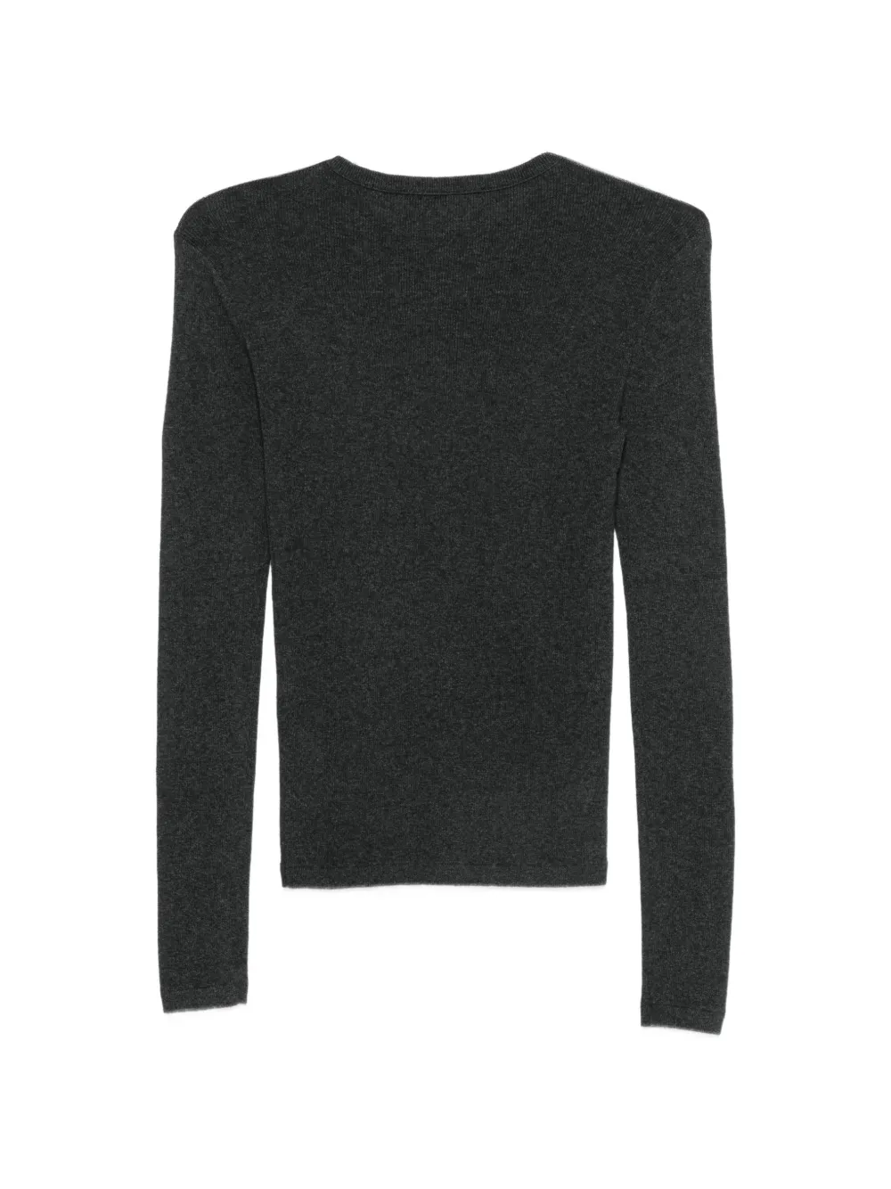 Lisa Yang Vivian fine-knit long-sleeve T-shirt Grijs