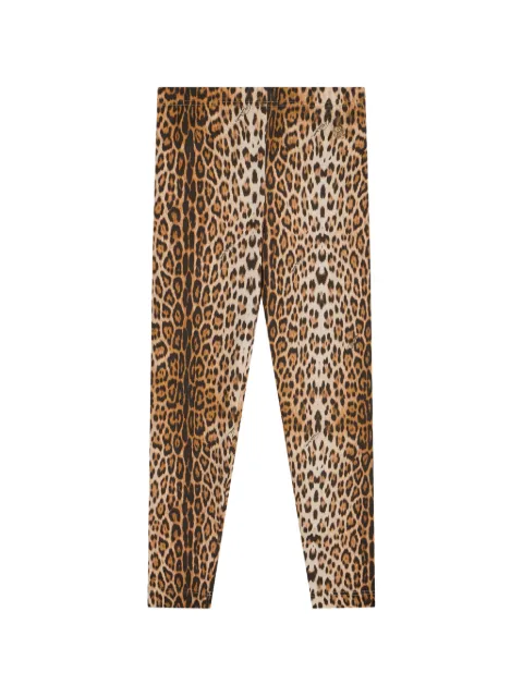 Roberto Cavalli Junior leopard-print leggings