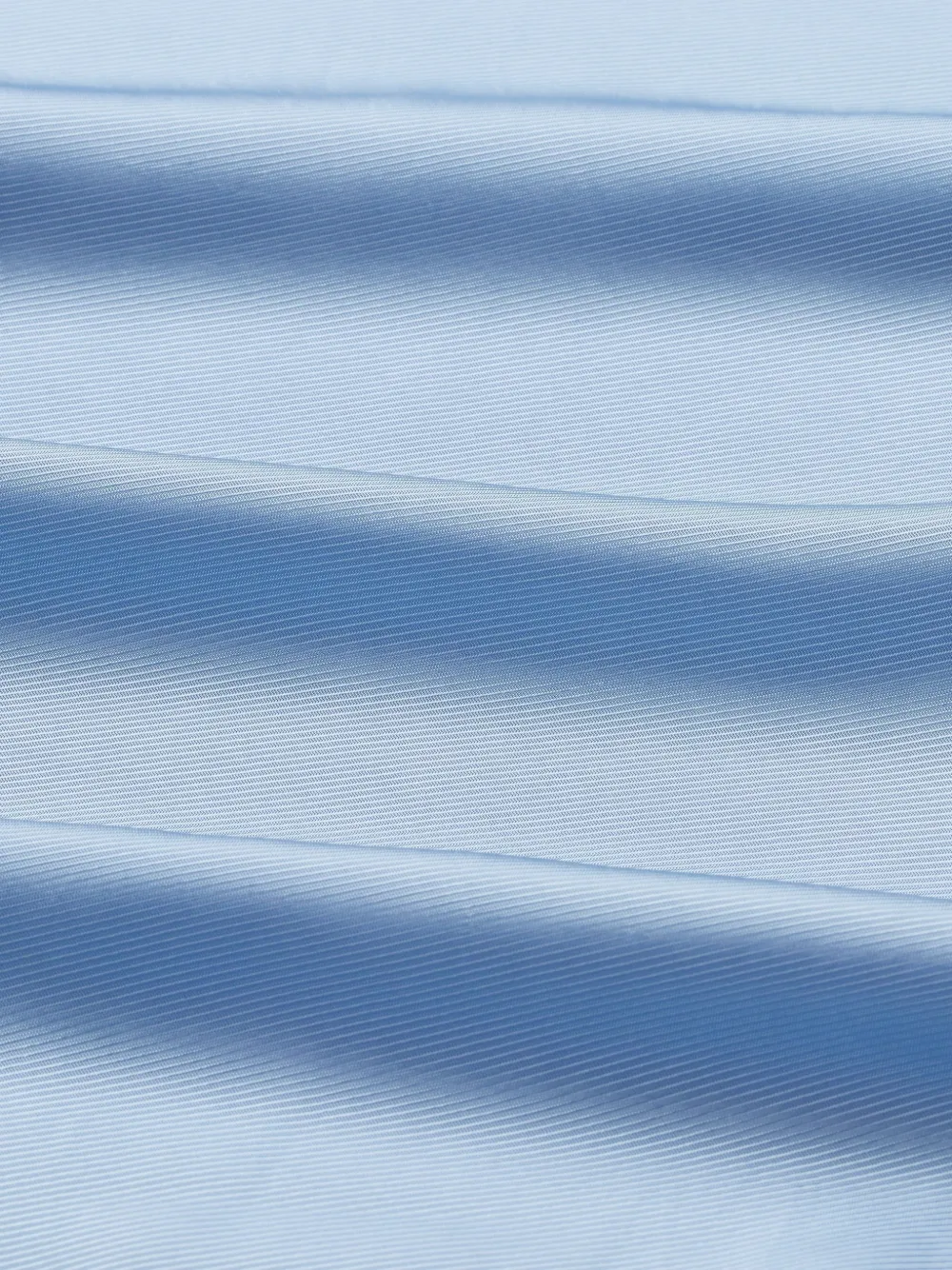 BONDI BORN Como Cropped Blouse in Blue, view 5