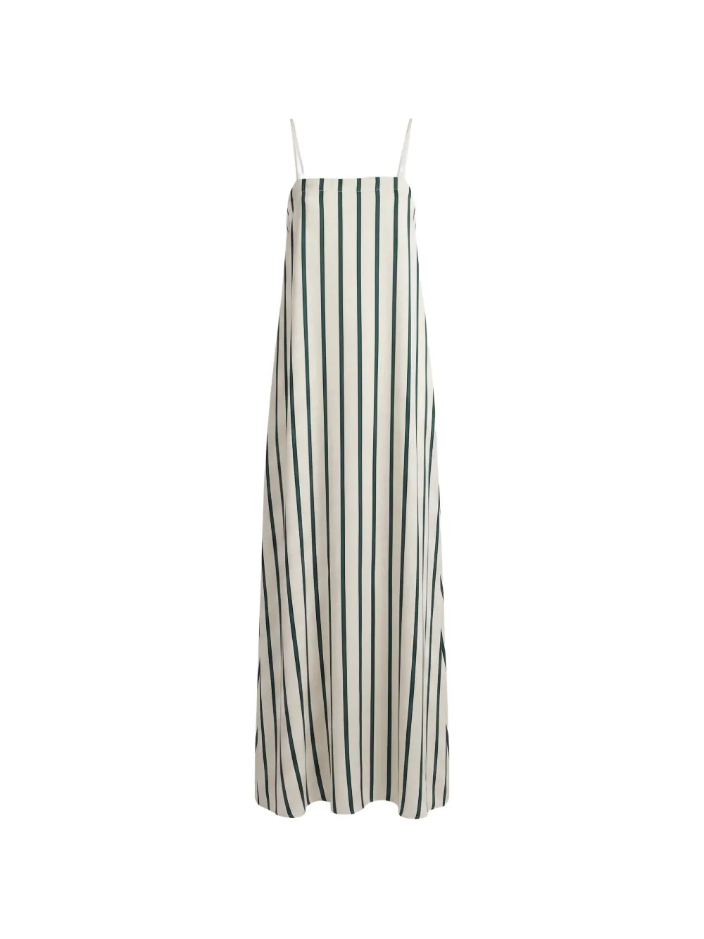 BONDI BORN Cannes striped silk maxi dress