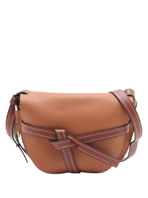 Loewe Pre-Owned 2015-2026 Small Gate Leather crossbody bag