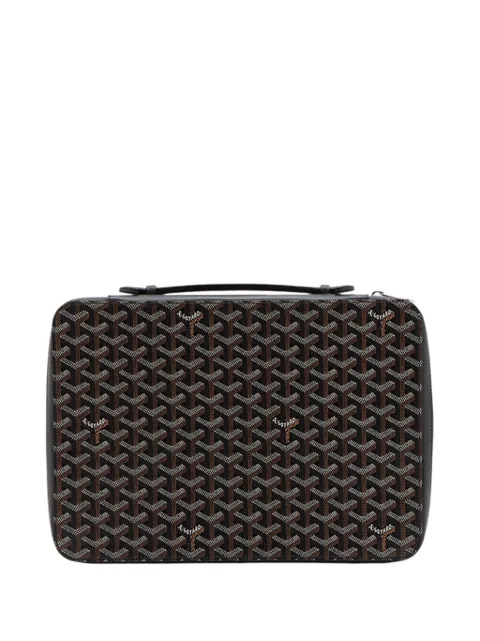 Goyard Pre-Owned 2000-2026 Goyardine Universal Companion Portfolio business bag