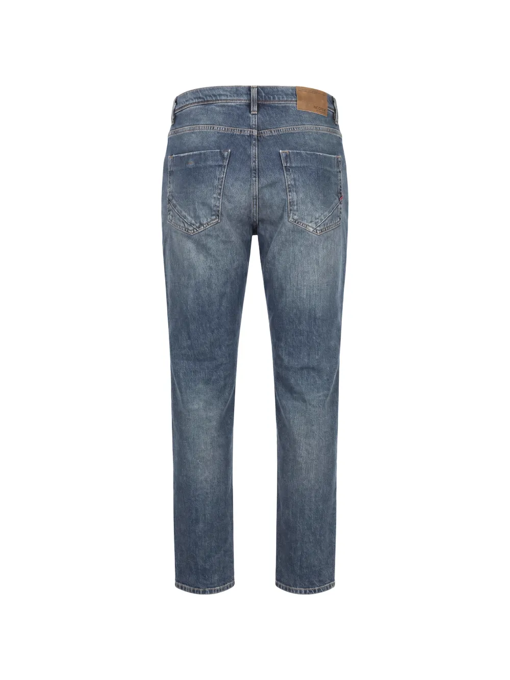 slowear faded straight-leg jeans Blauw