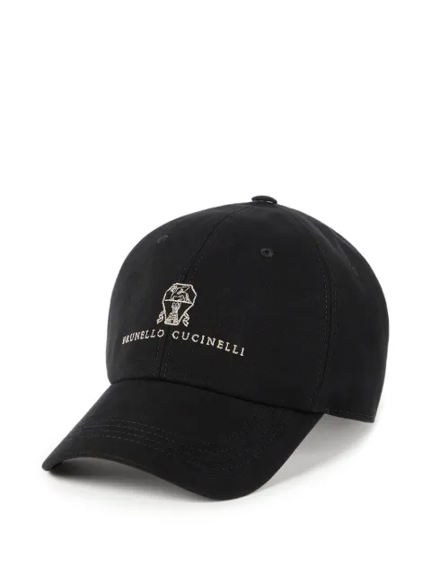 Brunello Cucinelli logo-embroidered baseball cap