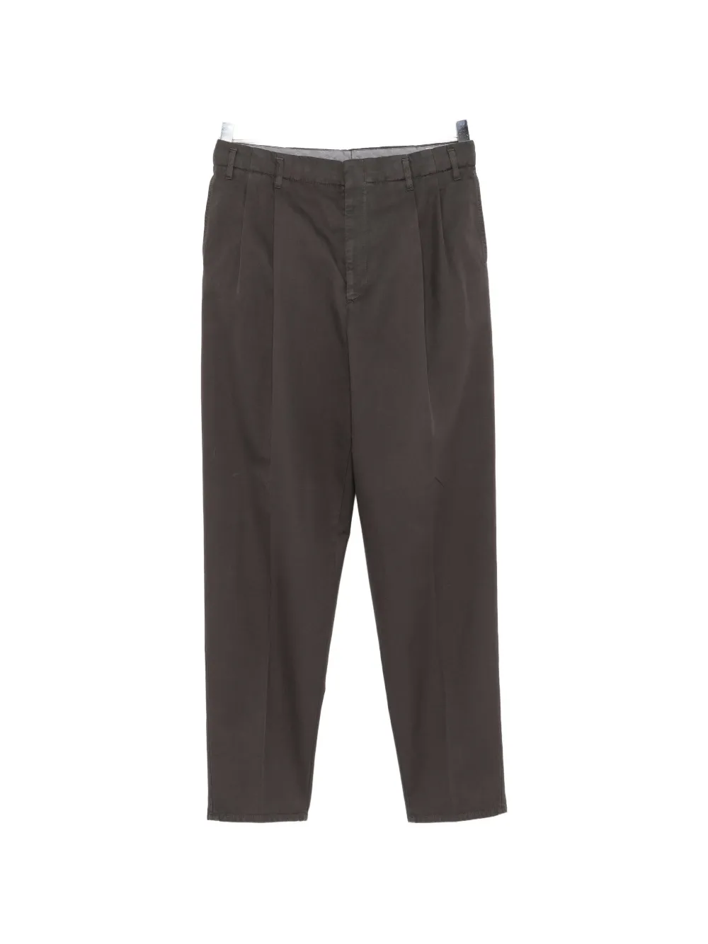 Brunello Cucinelli pleated-detail trousers - Marrone