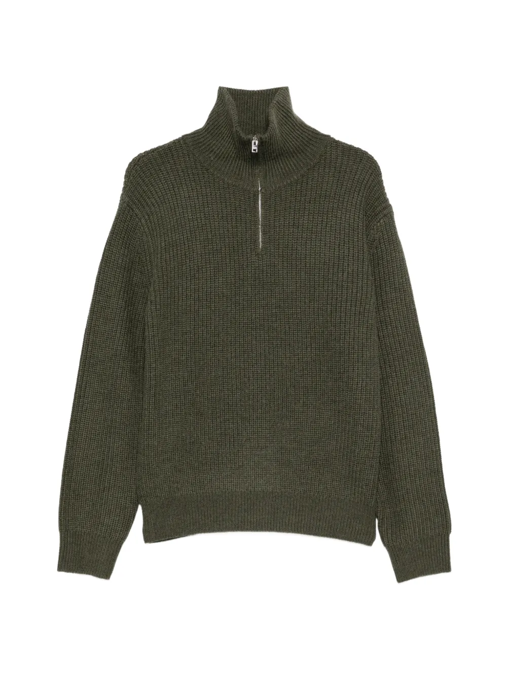 A.P.C. Daniel half-zip sweater | Green | Image 1