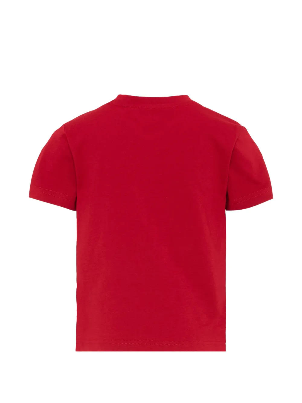 Timberland Kids T-shirt met logo-print en korte mouwen Rood