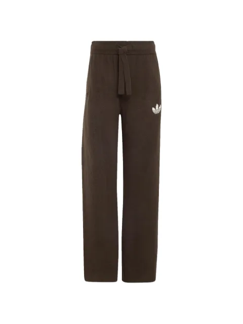 adidas Trefoil-logo knit track pants