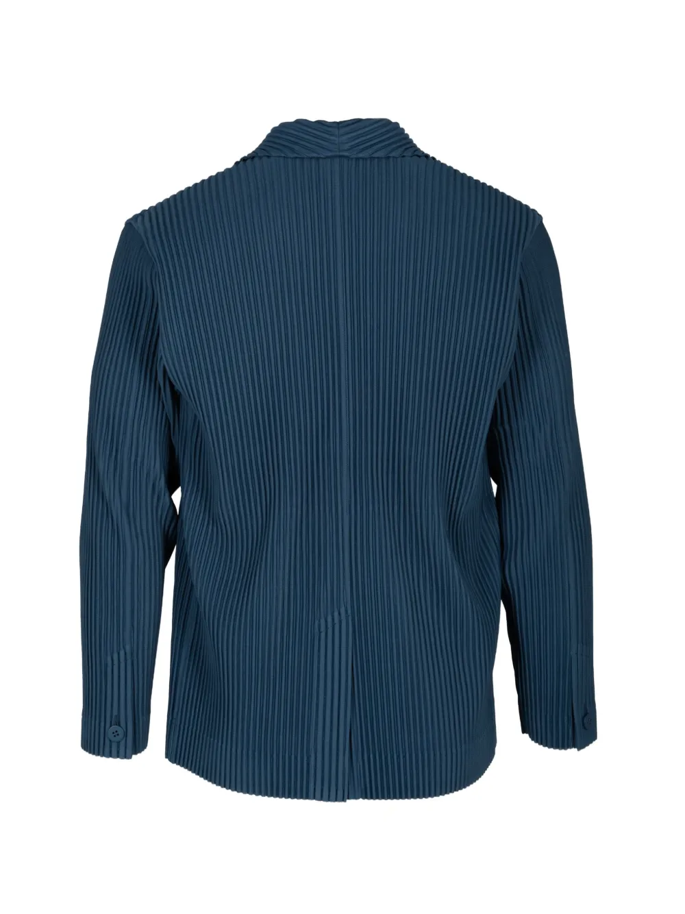 Homme Plissé Issey Miyake Tailored Pleats blazer Blauw