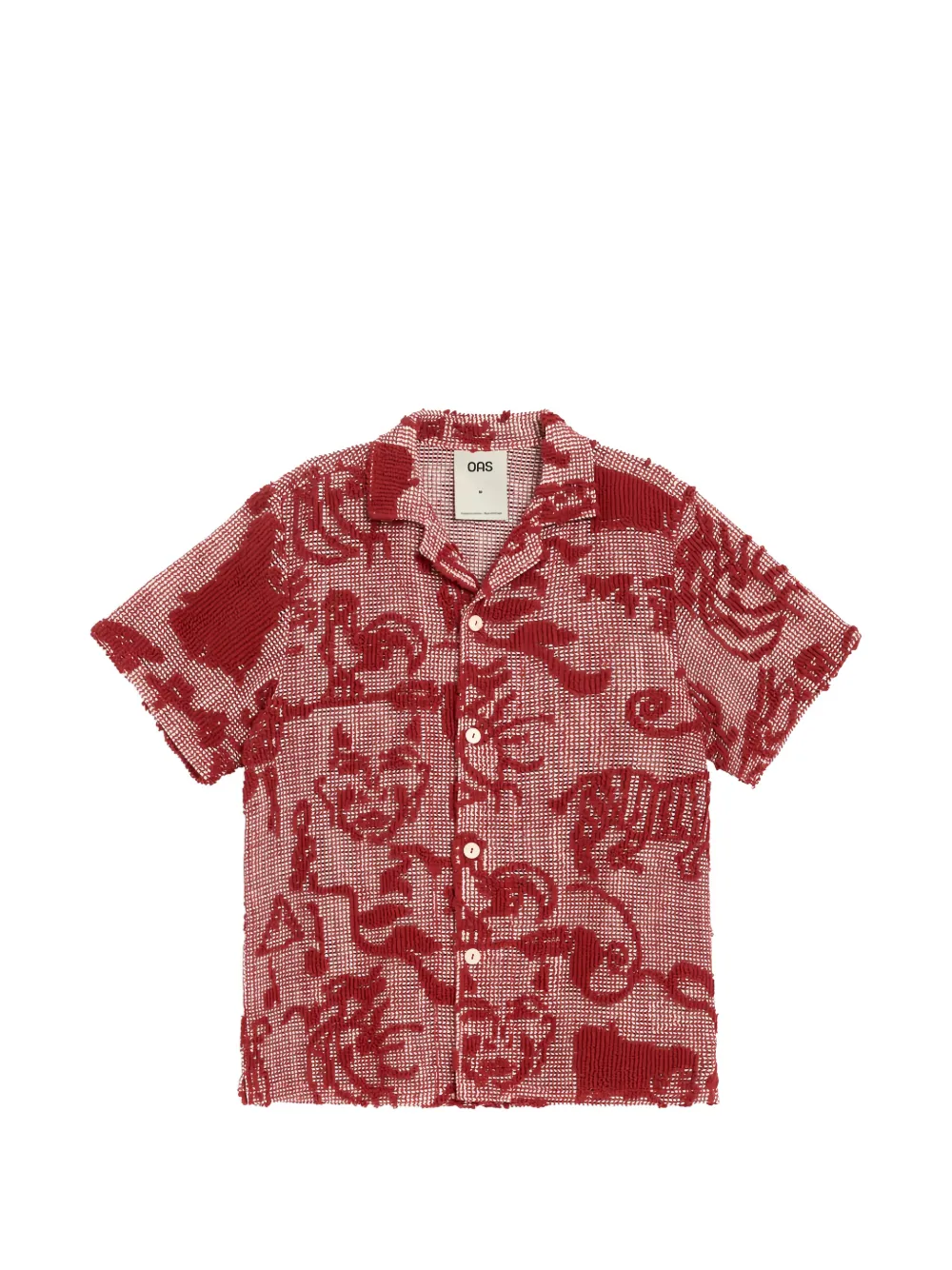 OAS Company Arcano Cuba shirt - Rosso