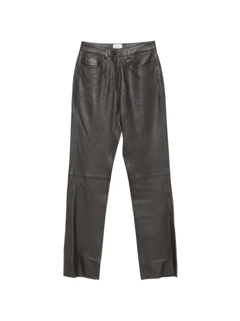 Alysi leather trousers