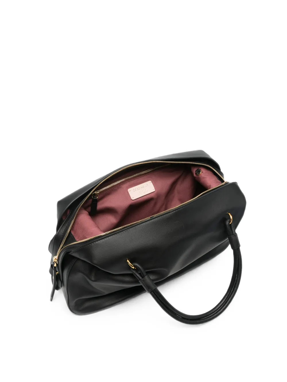 Coccinelle Leren shopper Zwart