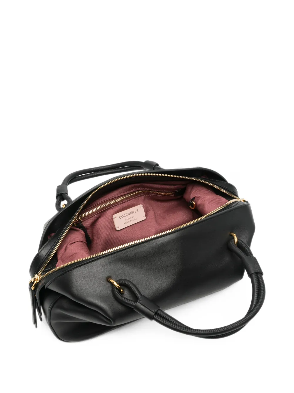 Coccinelle Leren shopper Zwart