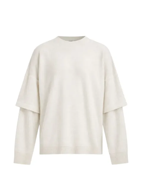 DARKPARK layered-sleeve sweater