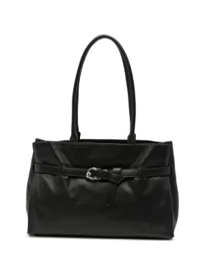 LOEWE フラメンコ クラッチバッグ L | ブラック | FARFETCH JP