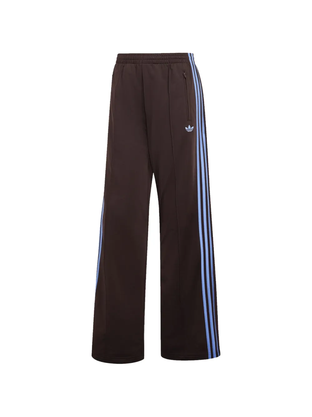 Adidas Originals Firebird Logo-embroidered Track Pants In Brown