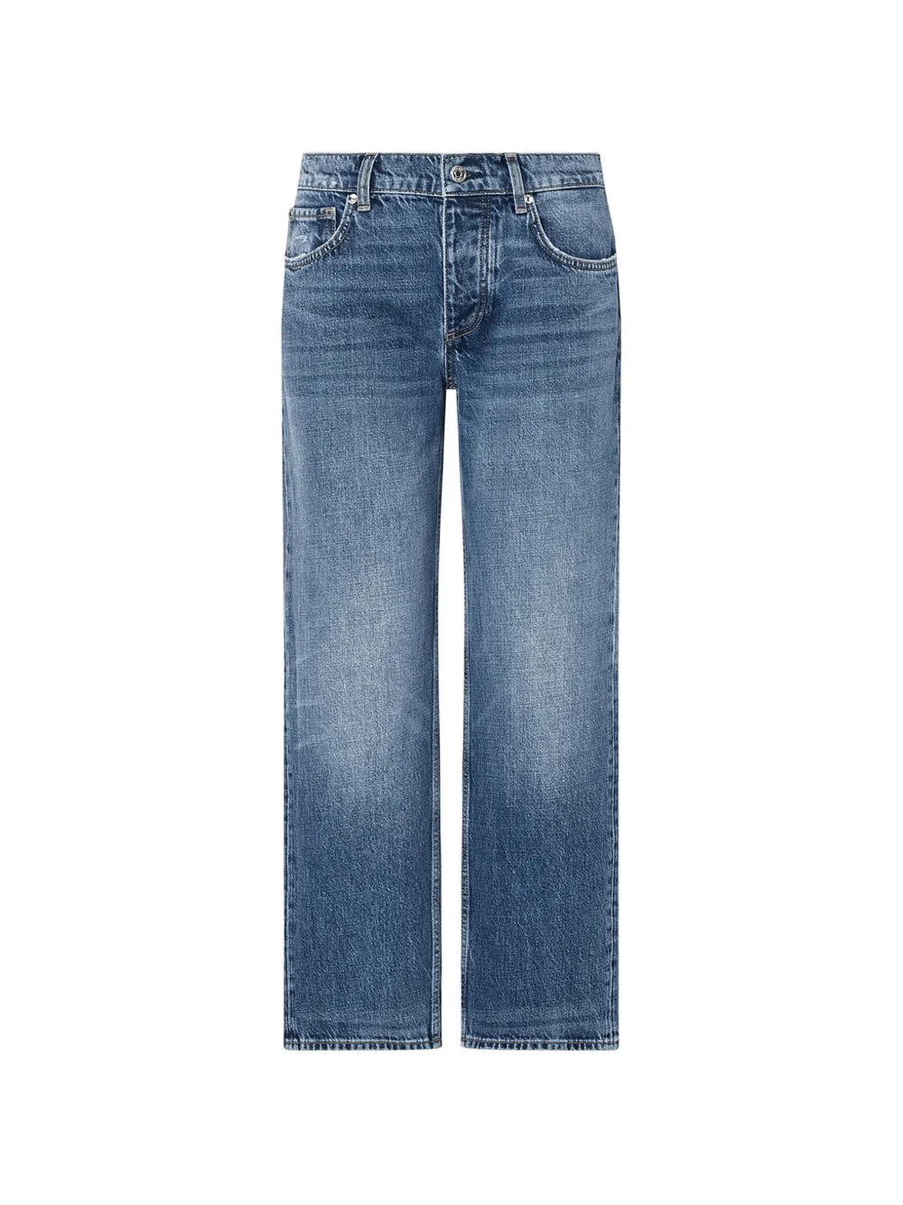 LIU JO cropped jeans low-waisted Blauw