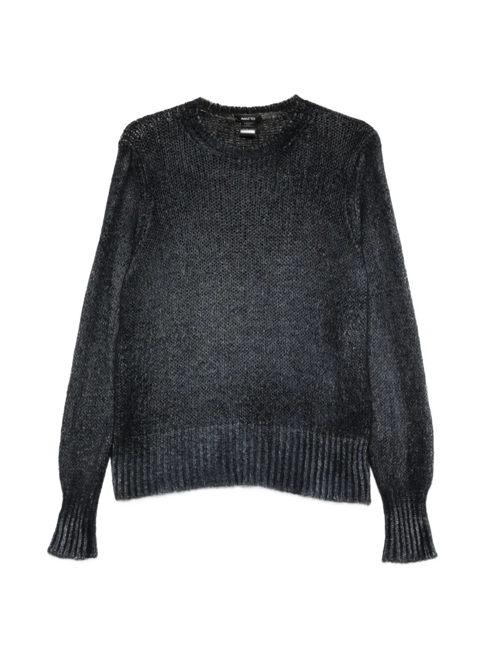 Avant Toi ribbed-knit crew-neck sweater - Blu