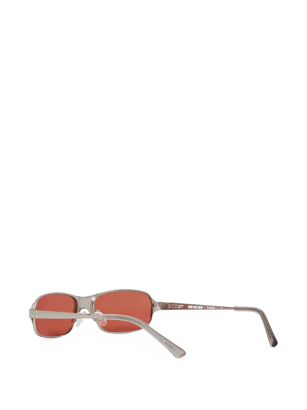 BRU eyewear Aitken zonnebril met ovalen montuur Zilver