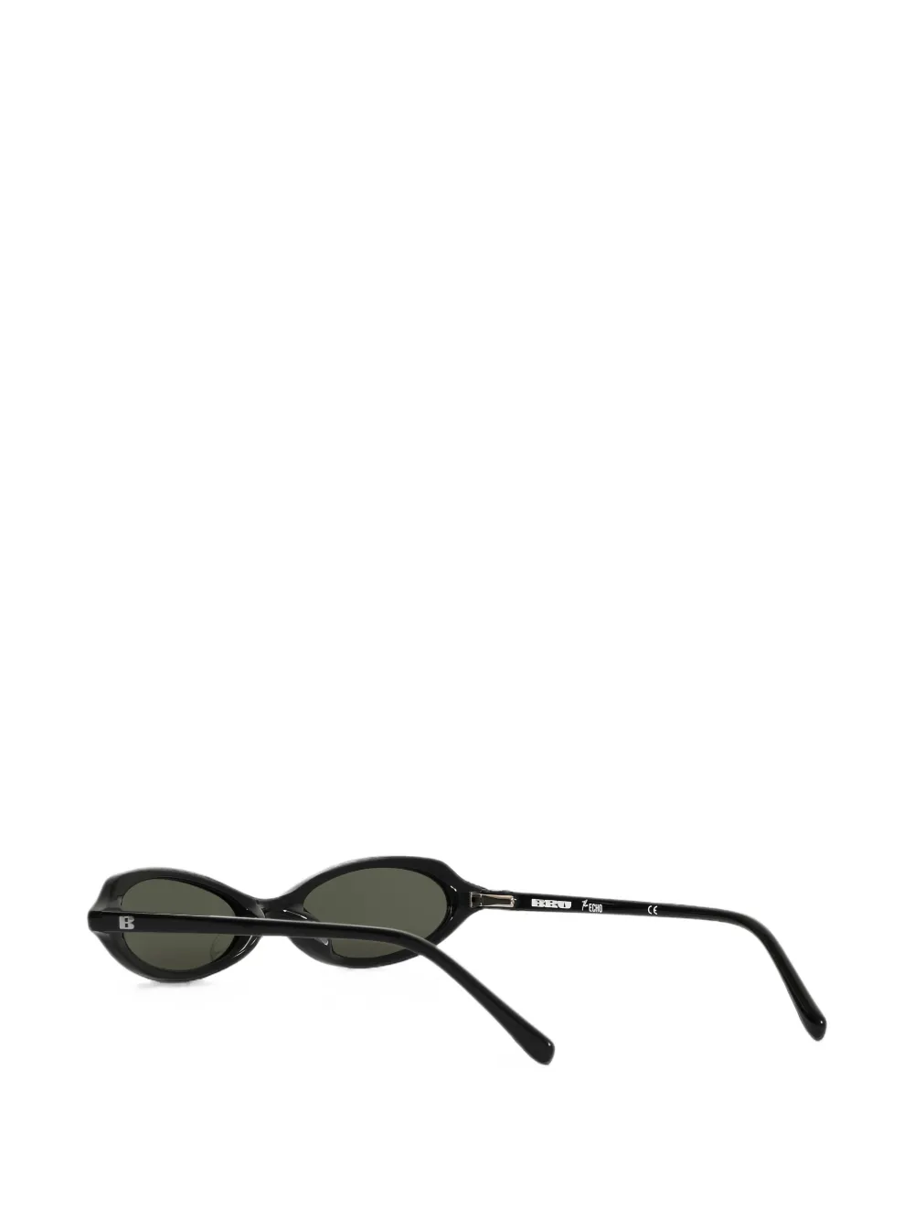 BRU eyewear Echo zonnebril met geometrisch montuur Zwart