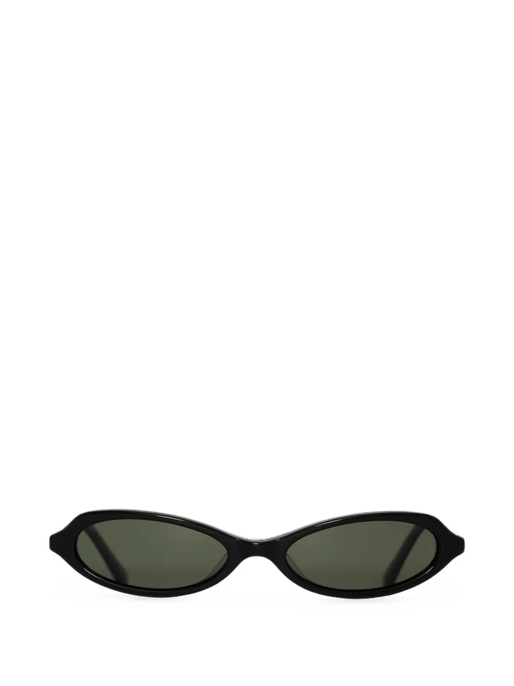 Bru Eyewear Echo Geometric-frame Sunglasses In Black