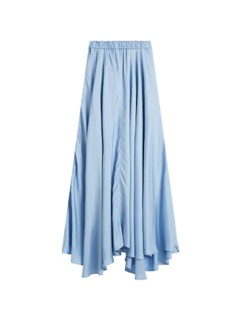 BONDI BORN Como satin-finish maxi skirt