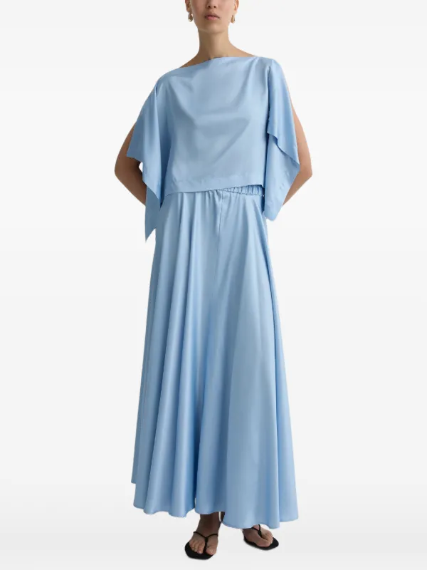 Bondi Born Como Waterfall Top in Blue