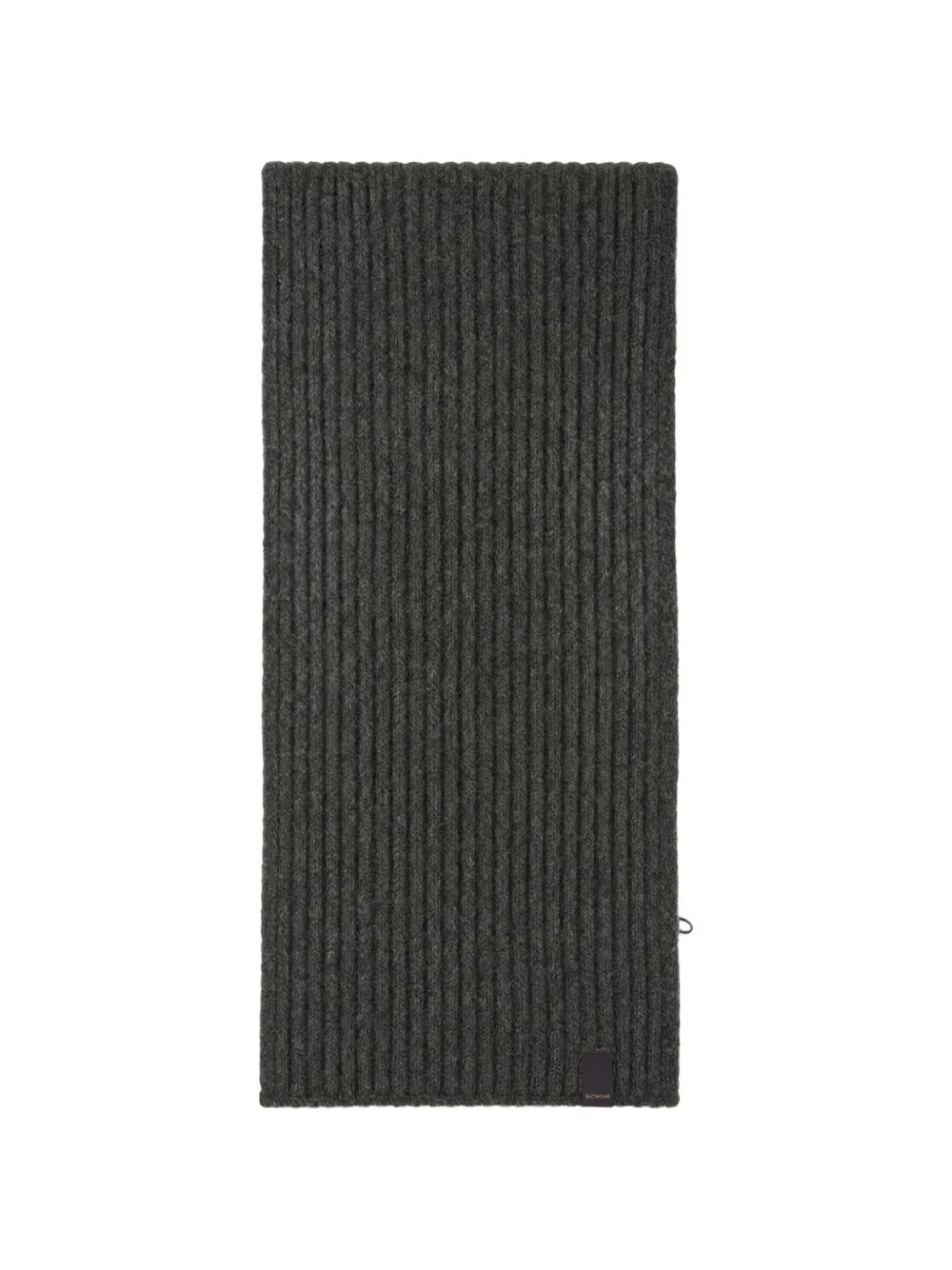slowear ribbed-knit scarf | Image 2