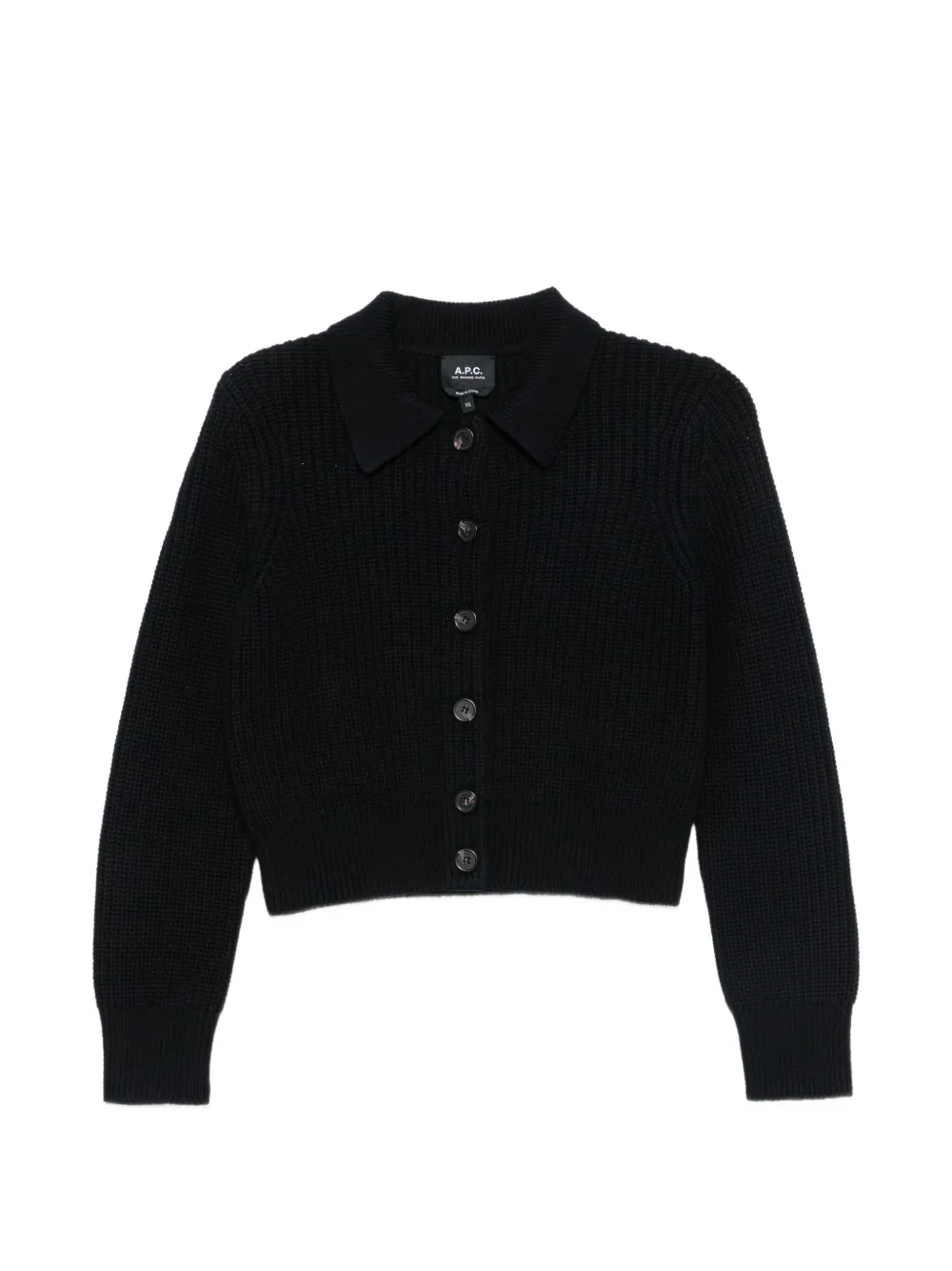 A.P.C. Jenn ribbed-knit cardigan