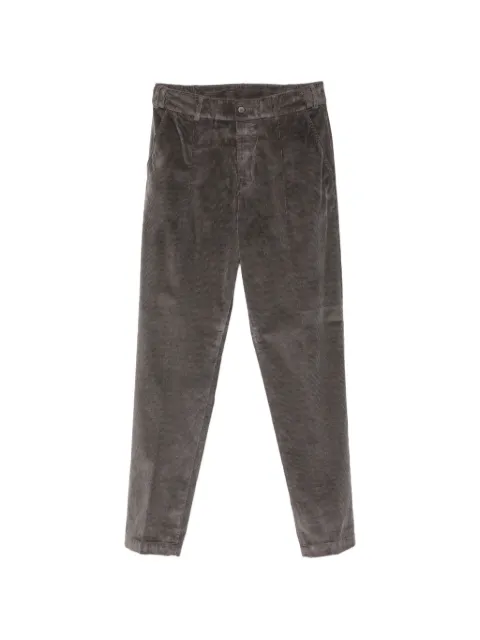 Eleventy corduroy pleated trousers