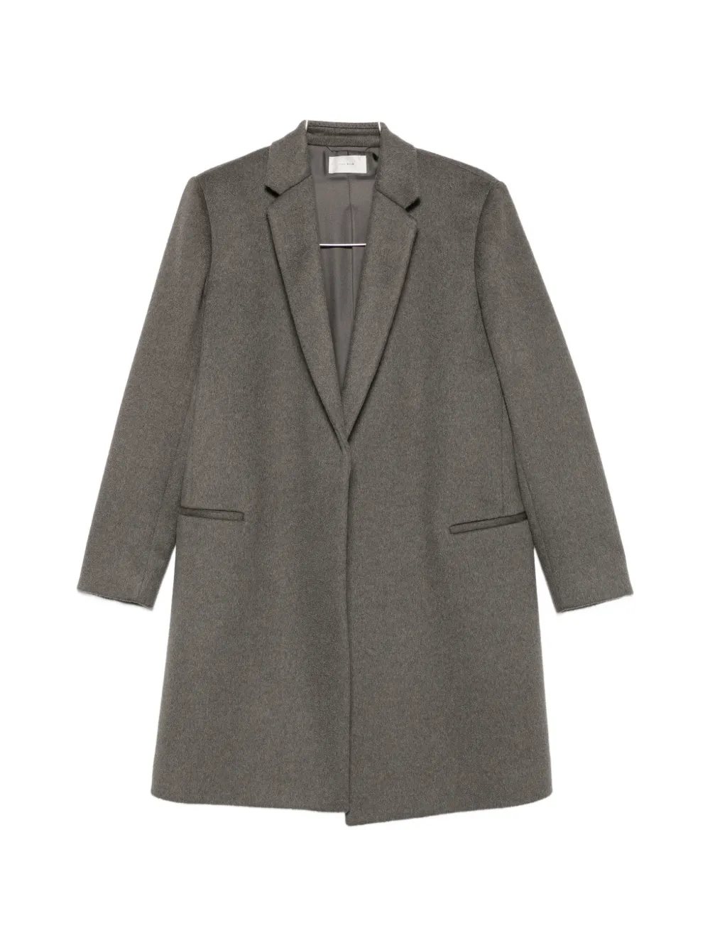 The Row Ciel notched-lapels single-breasted coat - Grigio