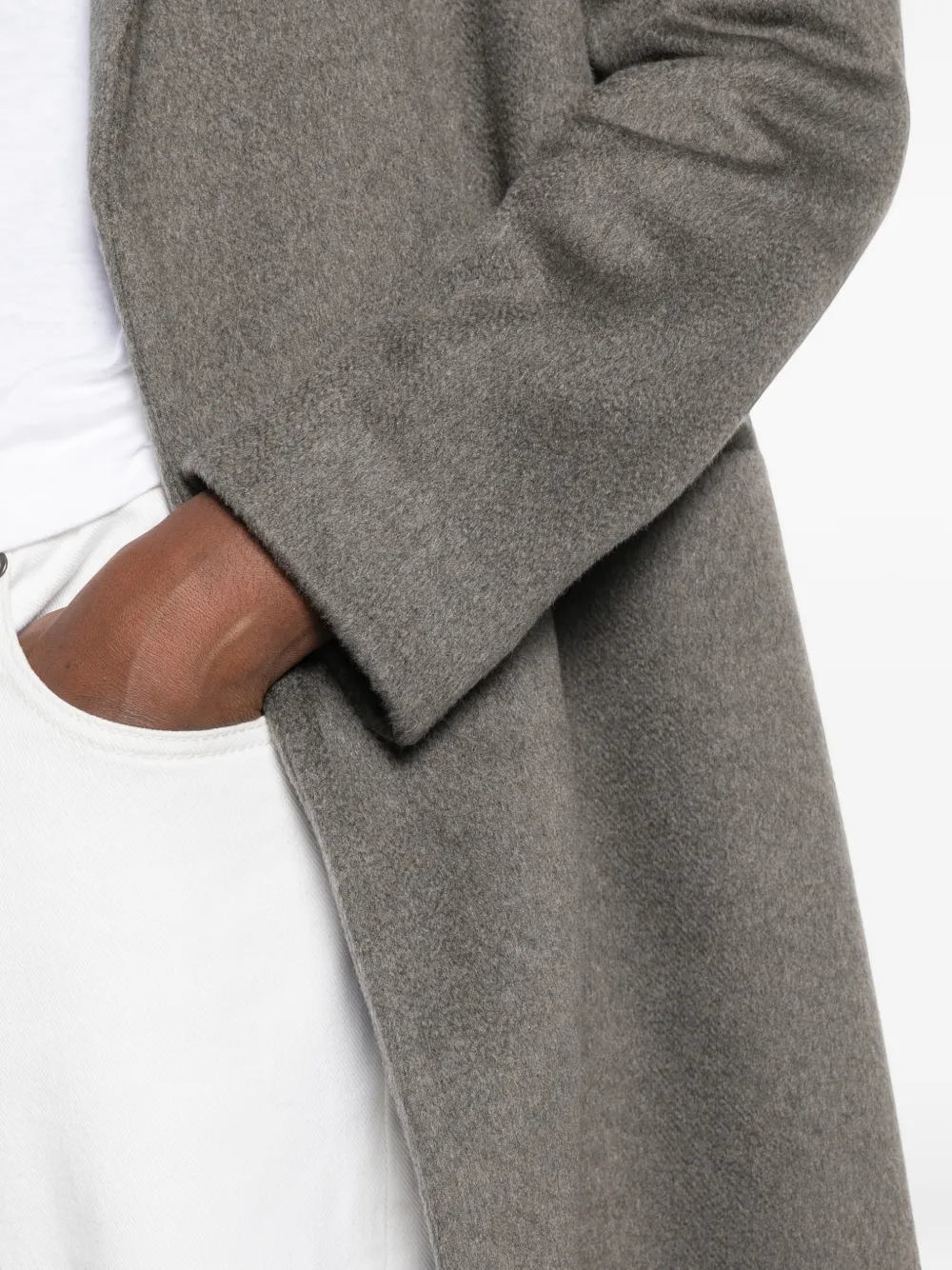 The Row Ciel Coat in Grey, view 5