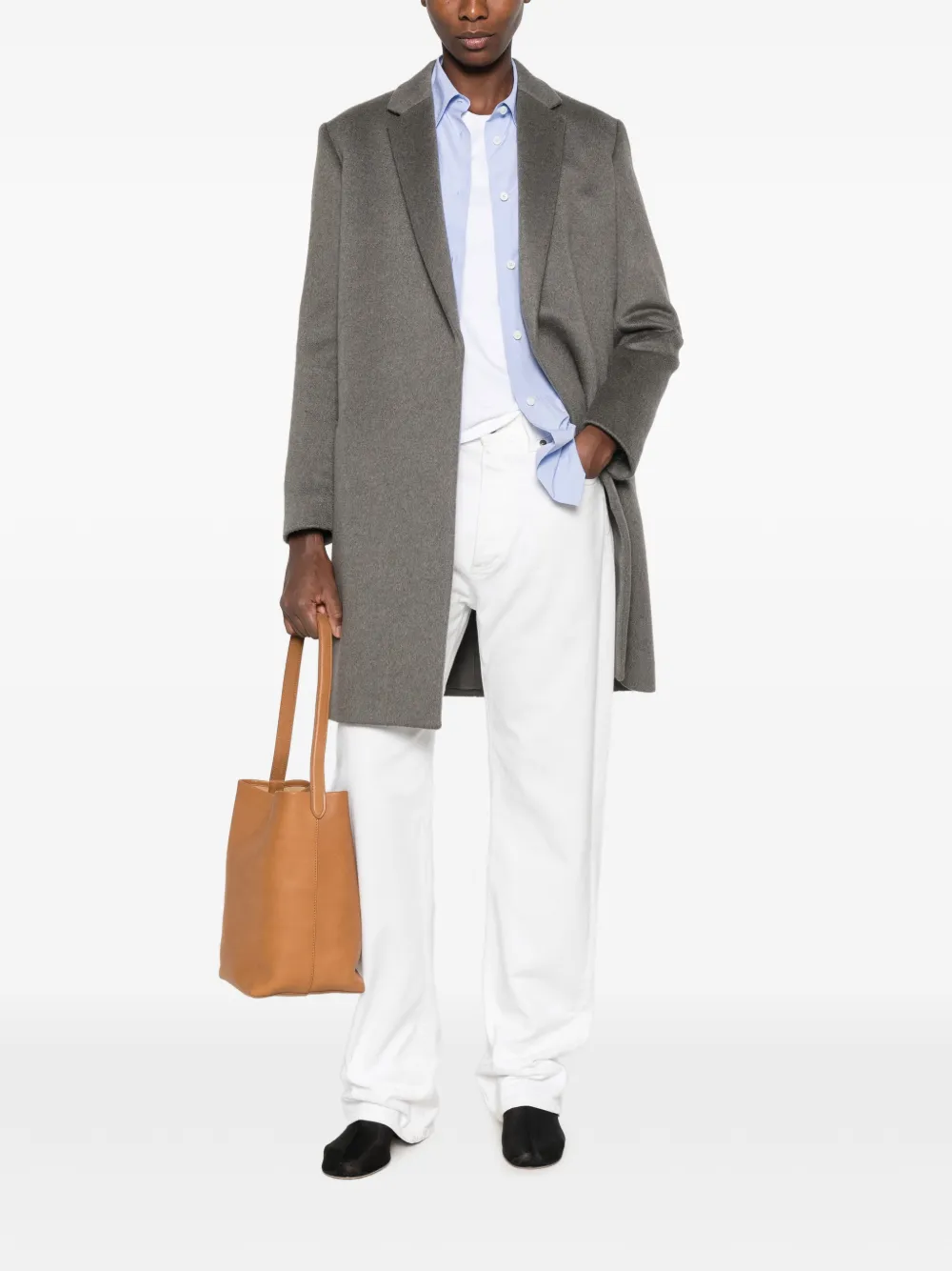 The Row Ciel Coat in Grey, view 2