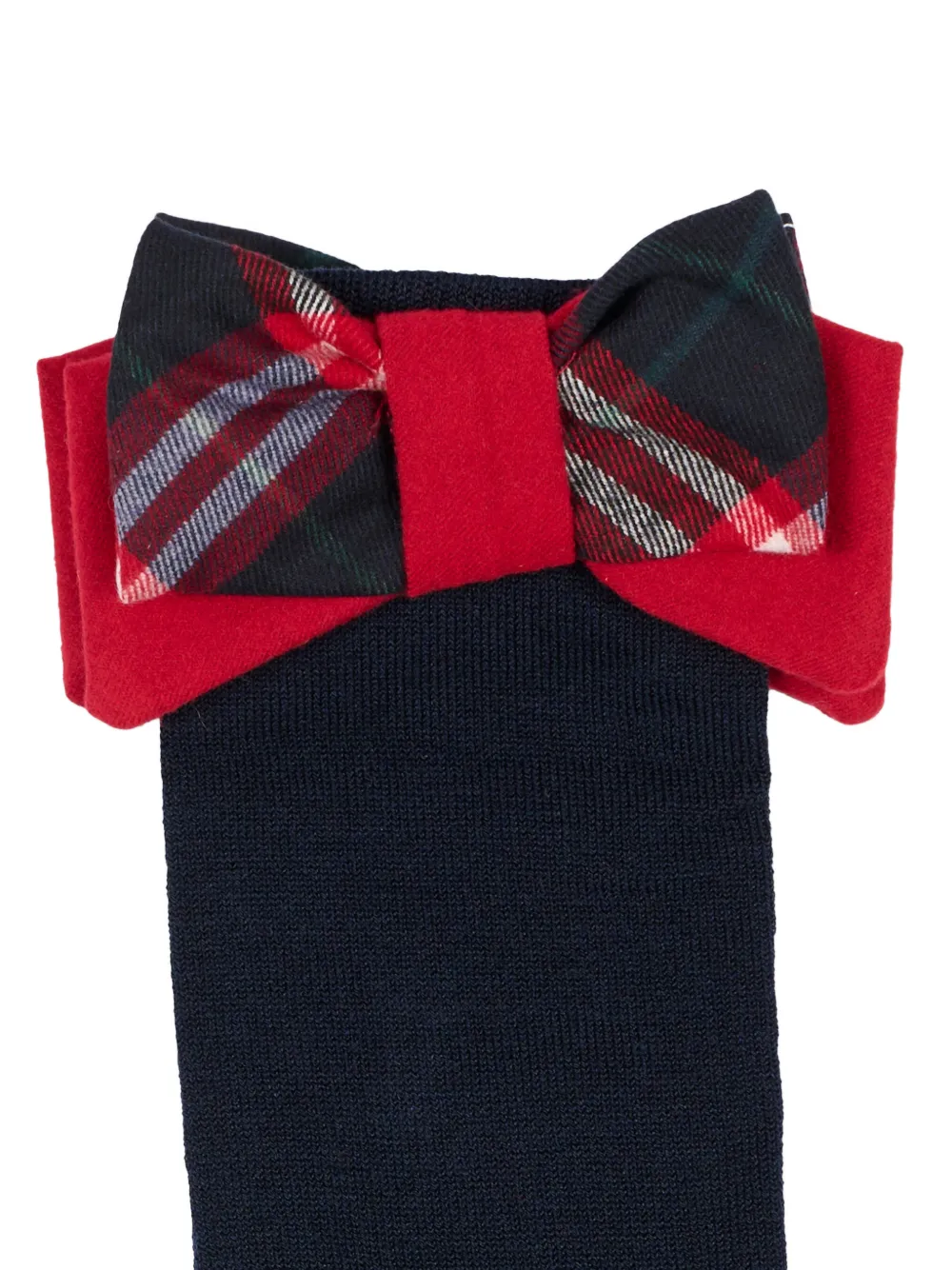 Patachou Kniehoge sokken met strik Blauw