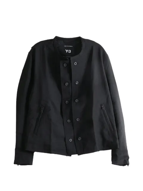 Y-3 x Yohji Yamamoto Y-3 sport uniform collarless jacket
