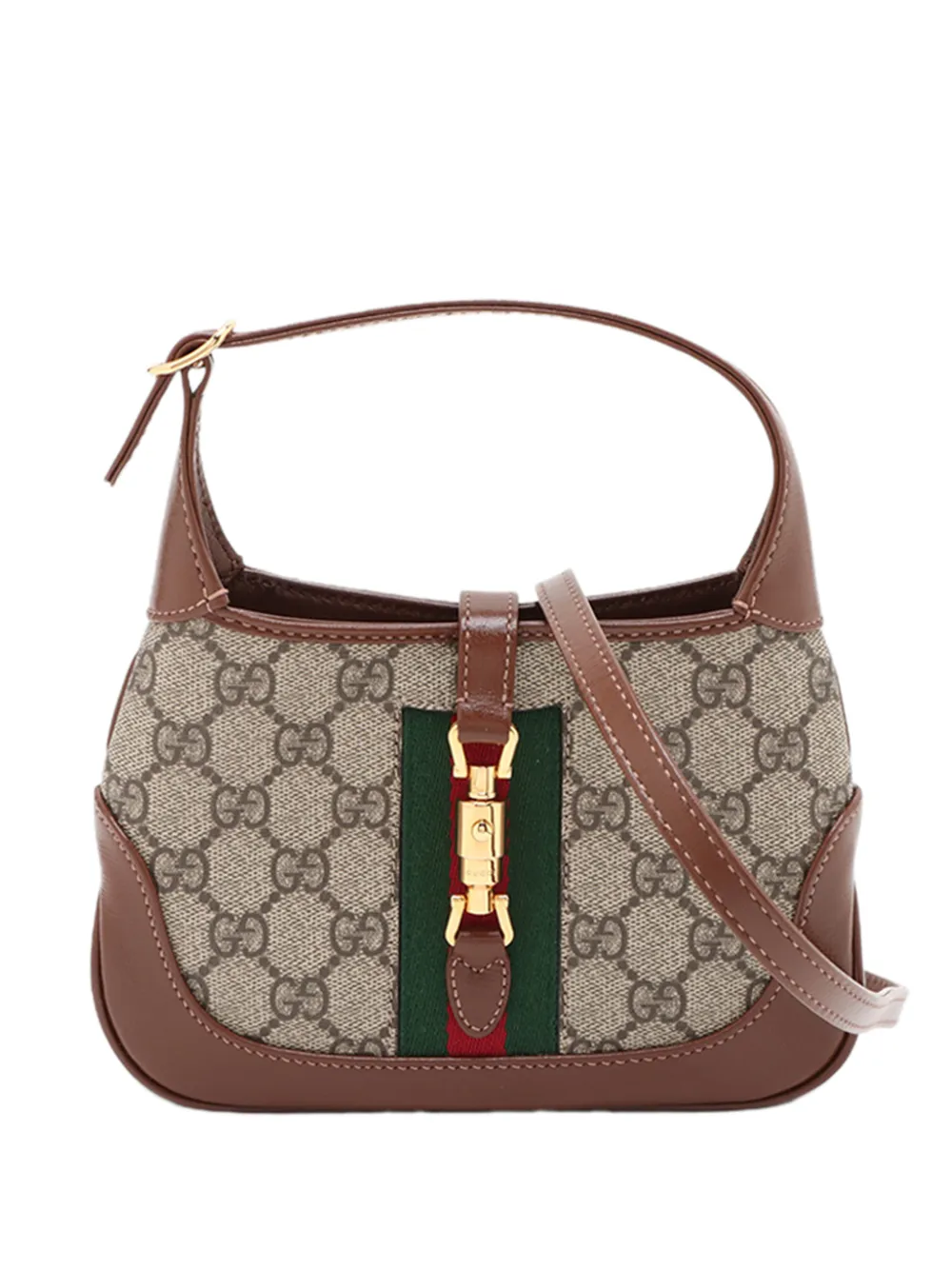 Gucci Pre-Owned 2000-2015 Mini GG Supreme Web Jackie 1961 crossbody bag - Toni neutri